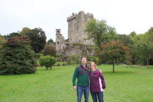 We made it to the Blarney Castle, where we did the tourist thing, and kissed the Blarney Stone. 