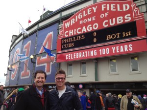 Wrigley Field is quite possibly my favorite ballpark. It's hard to beat a classic one hundred year old stadium with such an intimate feel. 