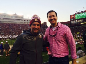 It was great to catch up with my high school best friend, Sean Gross, and catch a great UF-FSU game on Thanksgiving weekend in Tallahassee. 